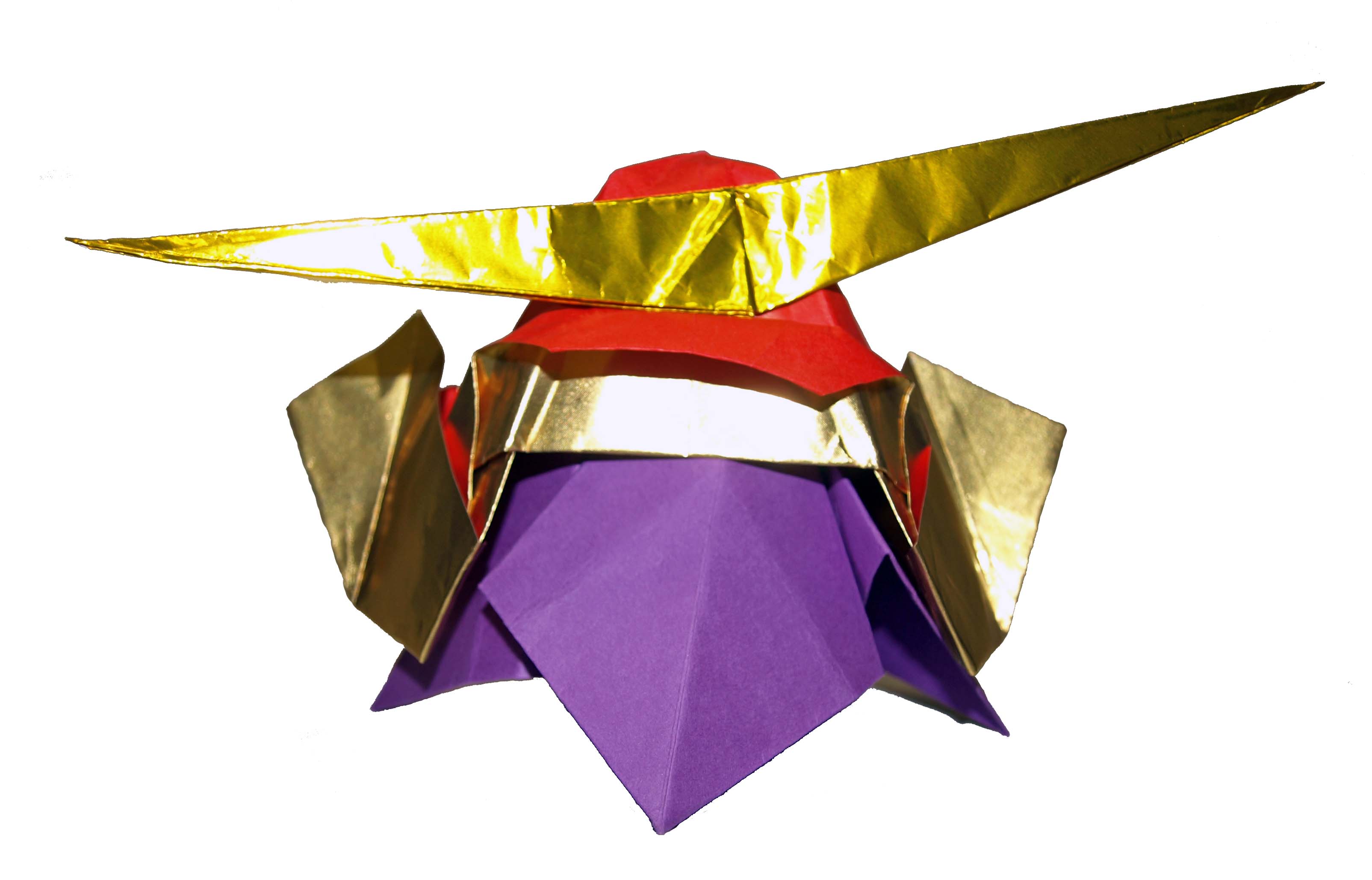 戦国武将の紙かぶと